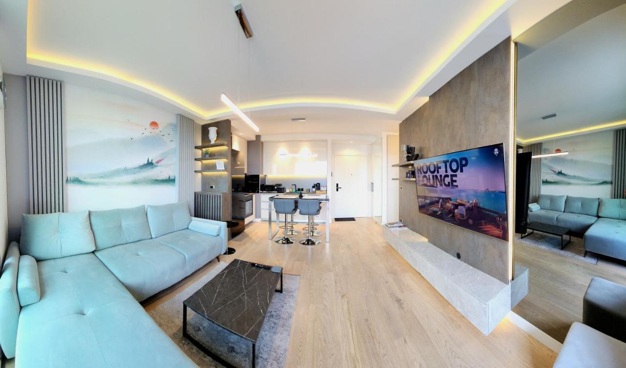 Belgrade Waterfront 16Th Fl Lux Apt. W/ City View Luaran gambar